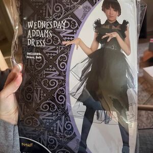 Childrens size Small- Wednesday Adam’s Halloween Costume